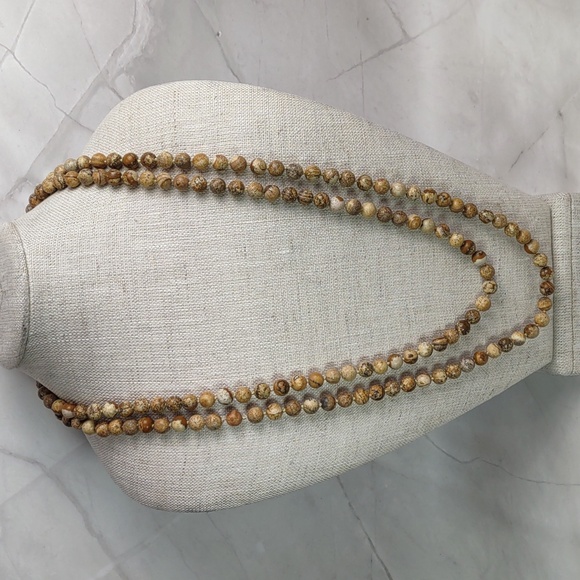 Artisan Crafted Picture Jasper Necklace - Picture 1 of 4